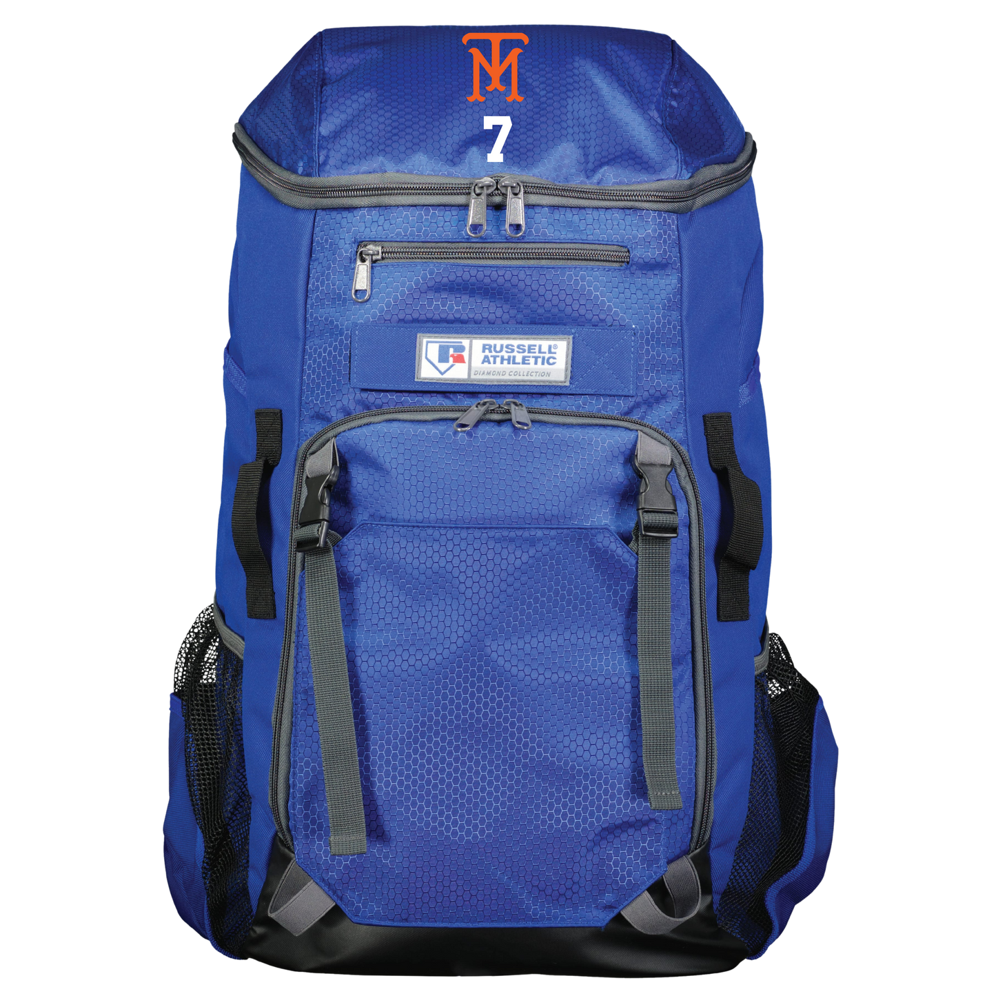 RUSSELL DIAMOND GEAR BACKPACK W/ EMBROIDERED LOGO