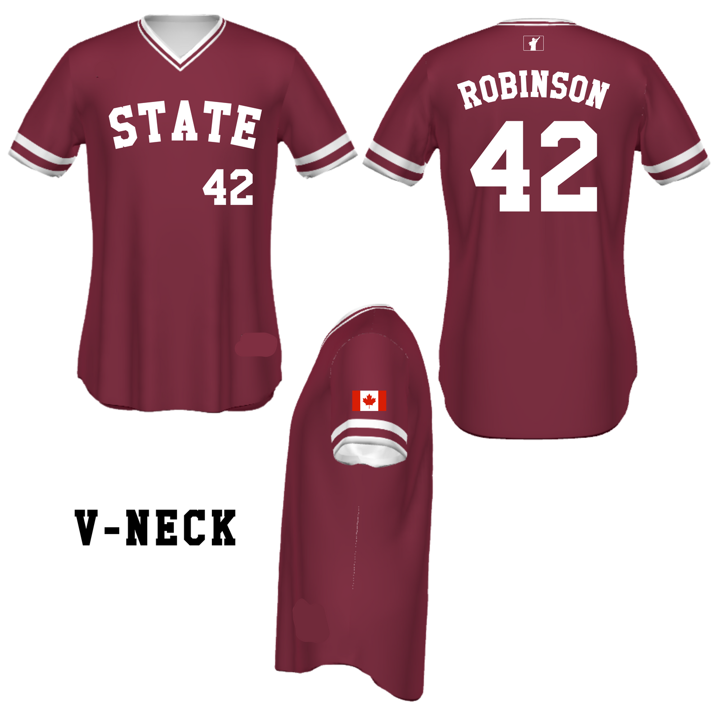 V-Neck Sublimated Jersey