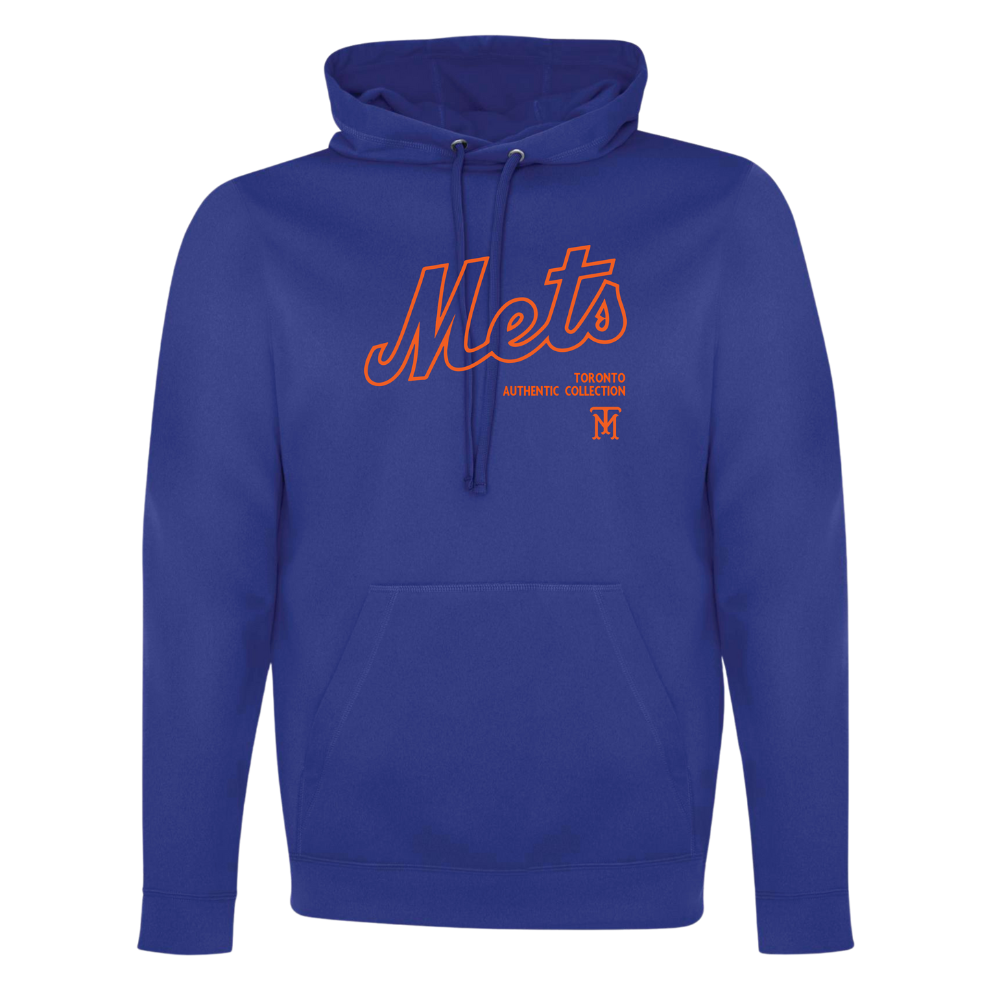 Mets Authentic Collection 100% Polyester ATC Hoodie OR Midweight Cotton/Poly Hoodie