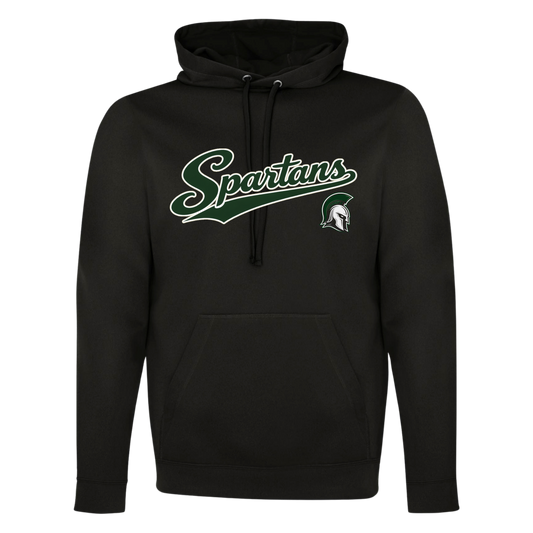 SPARTANS HELMET HOODIE 100% POLYESTER OR COTTON/POLY