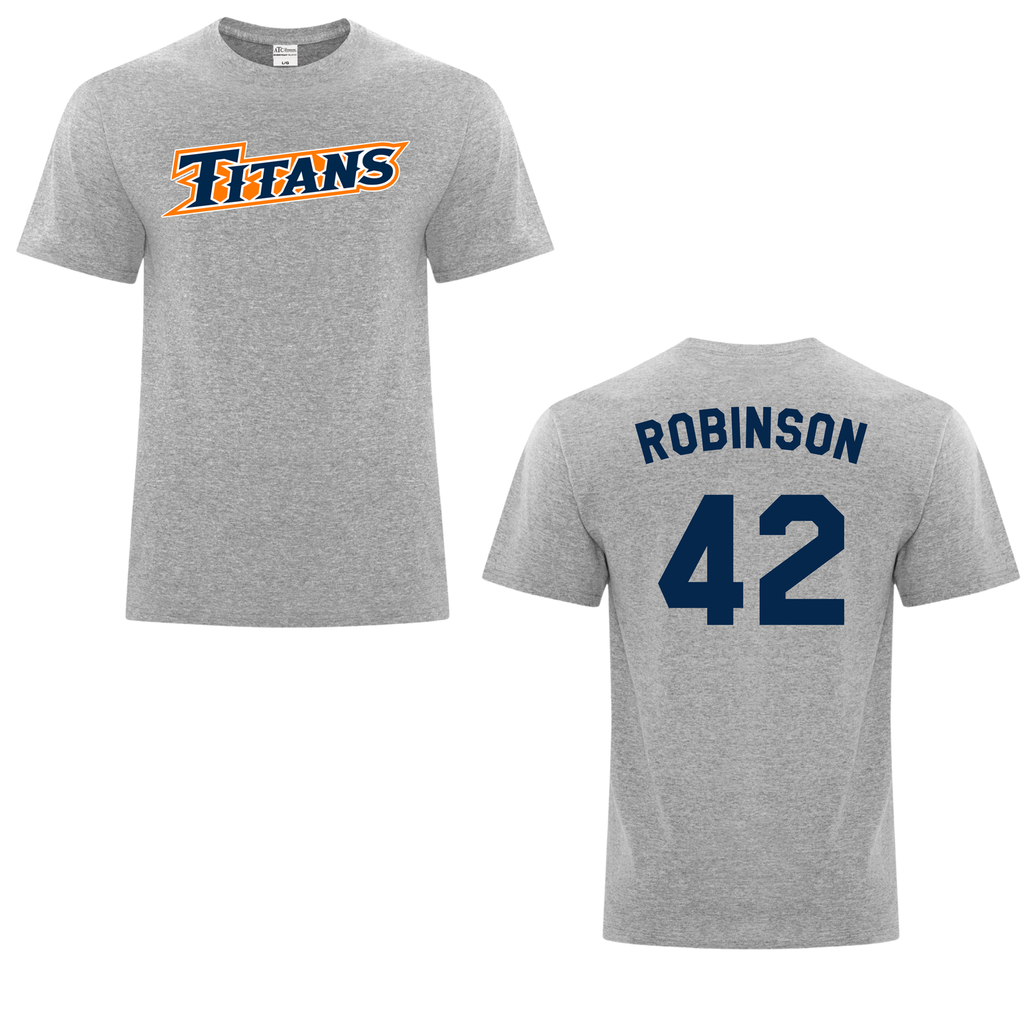 Personalized Name & Number Cotton/Poly T-Shirt