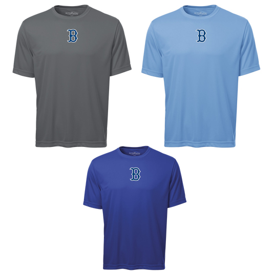 Brampton B Logo Dri Fit 3 Pack
