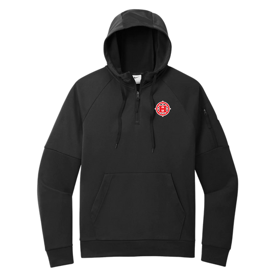 HITMEN NIKE THERMA-FIT 1/4 ZIP HOODIE - ATHLETIC FIT (ORDER SIZE UP FOR REGULAR FIT)