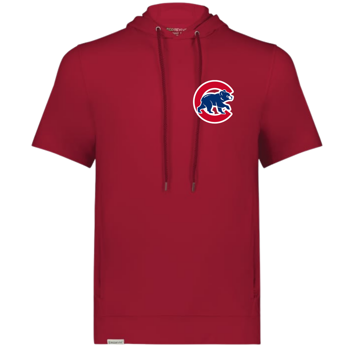 Short Sleeve Hoodie with Number Option