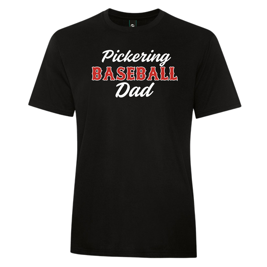 PICKERING BASEBALL DAD COTTON BLEND TEE WITH NAME + NUMBER OPTION