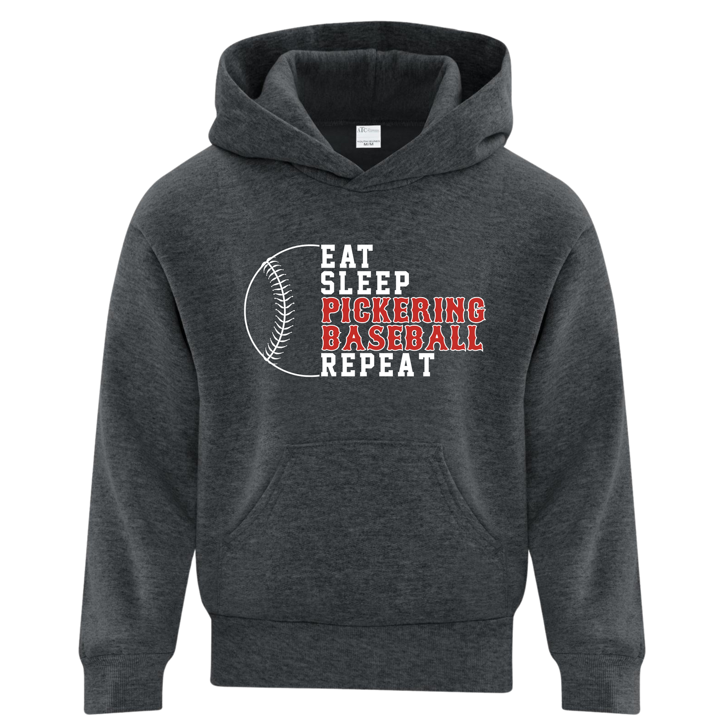 EAT. SLEEP. PICKERING BASEBALL. HOODIE