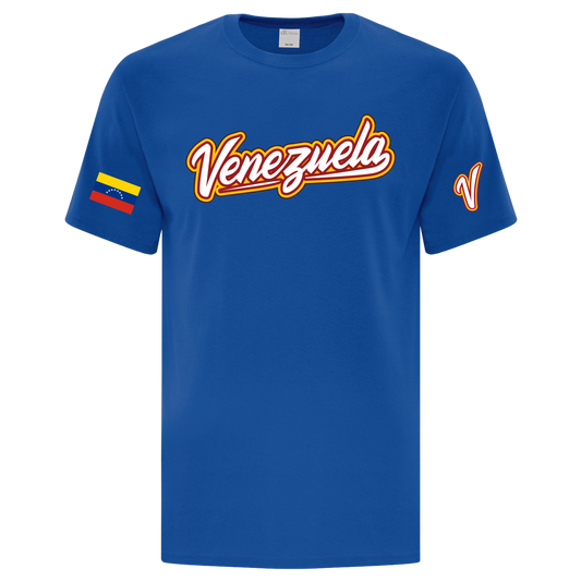Venezuela Baseball Tee