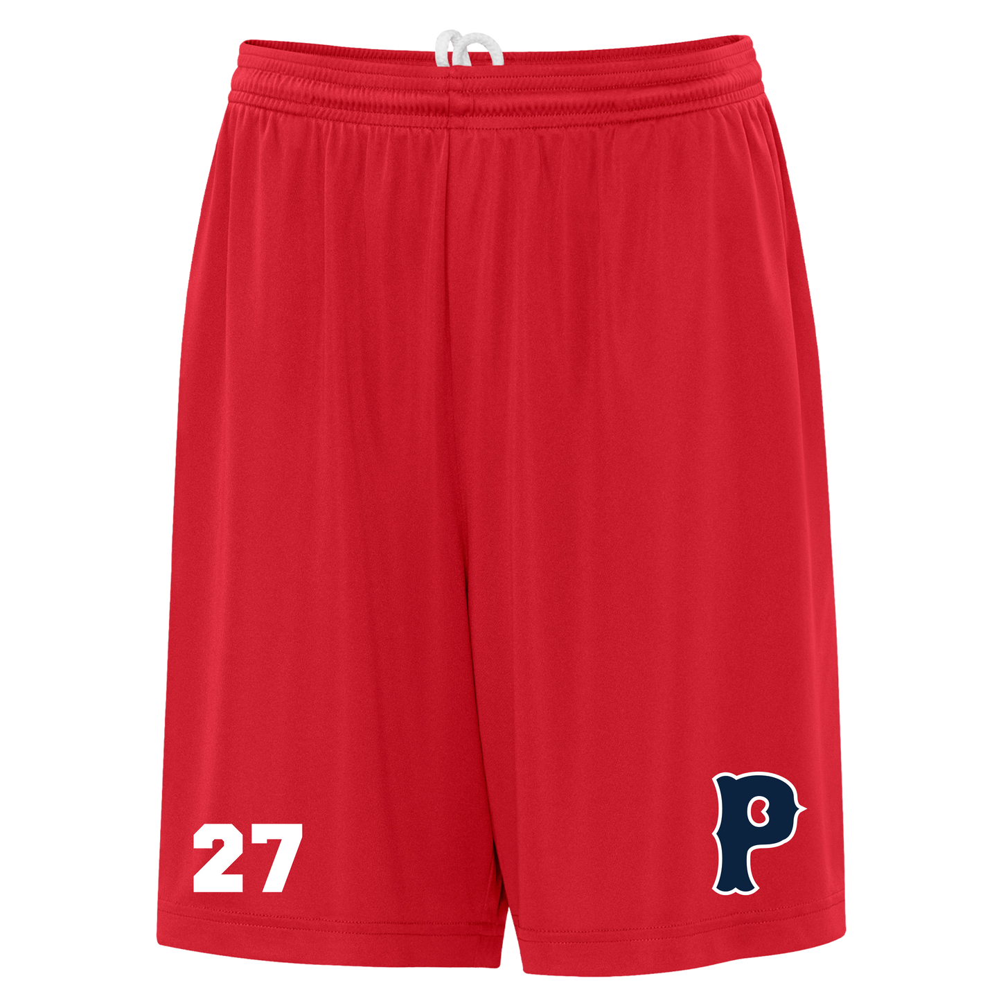 Pickering Red Sox Shorts with Pockets w/ Number Option