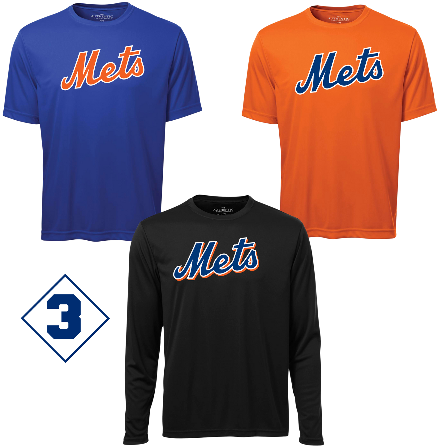 *NEW* Toronto Mets 3-Pack Dri-Fit Shirts - 5 OPTIONS