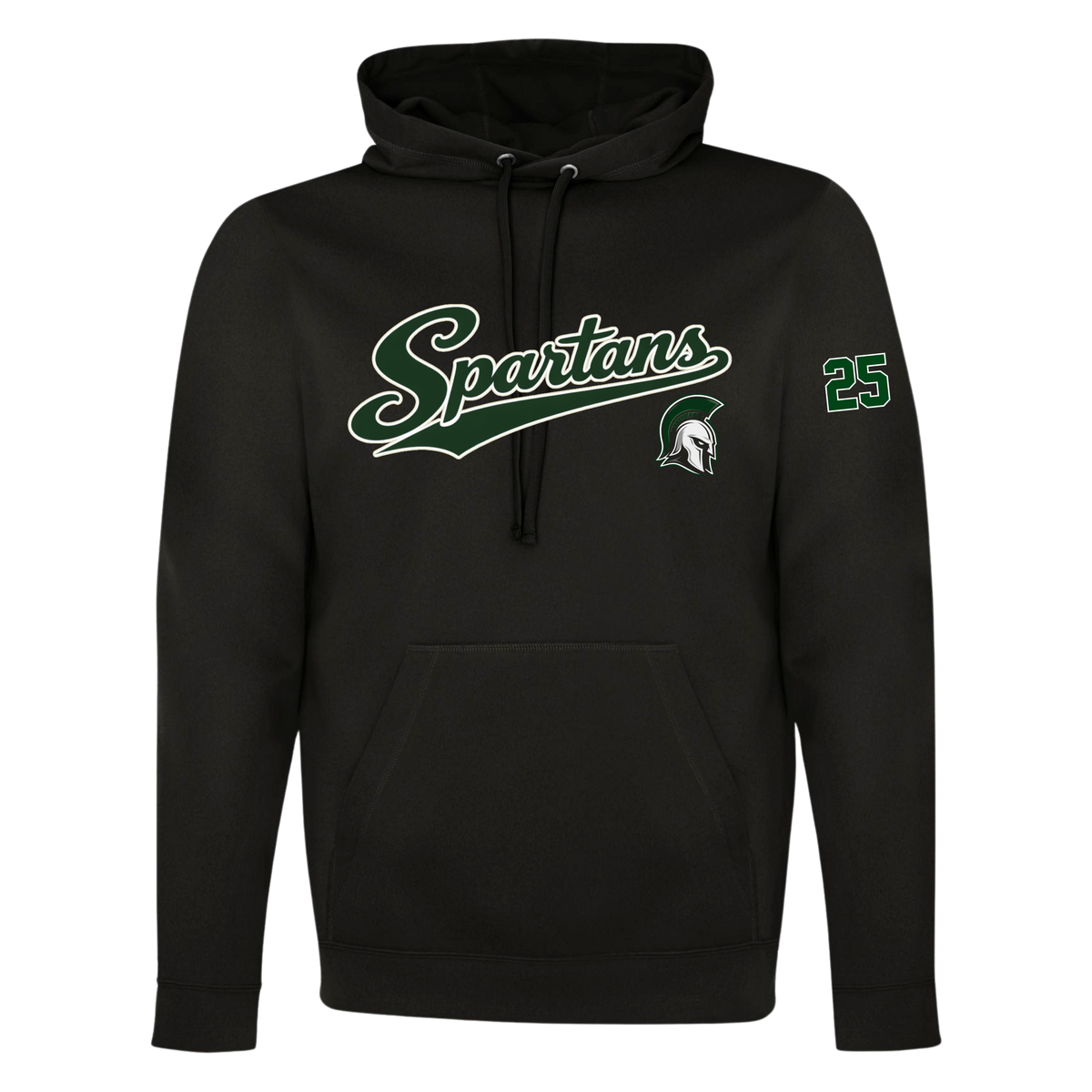 SPARTANS HELMET HOODIE 100% POLYESTER