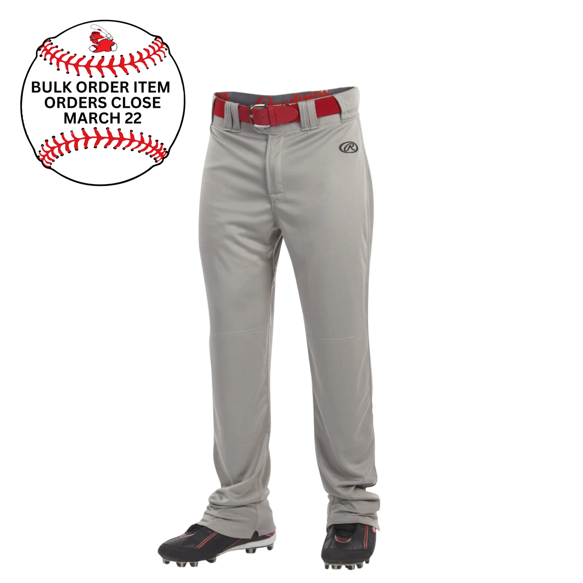 Rawlings GREY Launch Pants - SELECT TEAMS