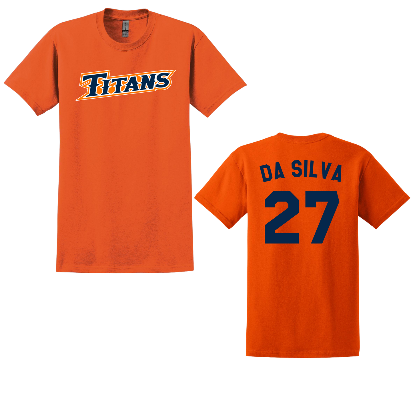Personalized Name & Number Cotton/Poly T-Shirt