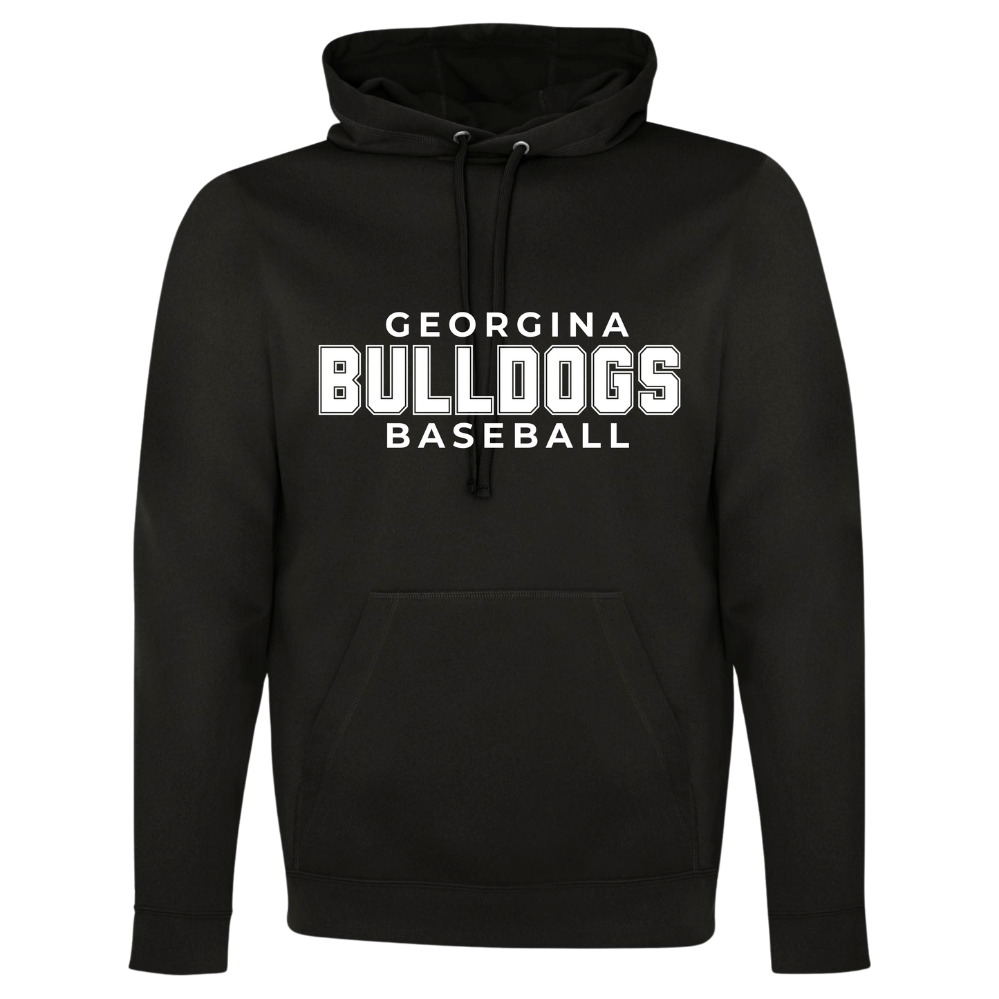 Georgina Bulldogs 100% Polyester Hoodie w/ Name + Number Option