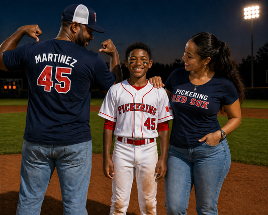 Personalized Name & Number Cotton/Poly T-Shirt