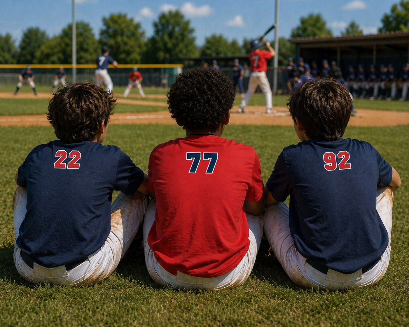 Pickering P Logo 3-Pack Poly "Dri-Fit" Tees with Personalized Number Option