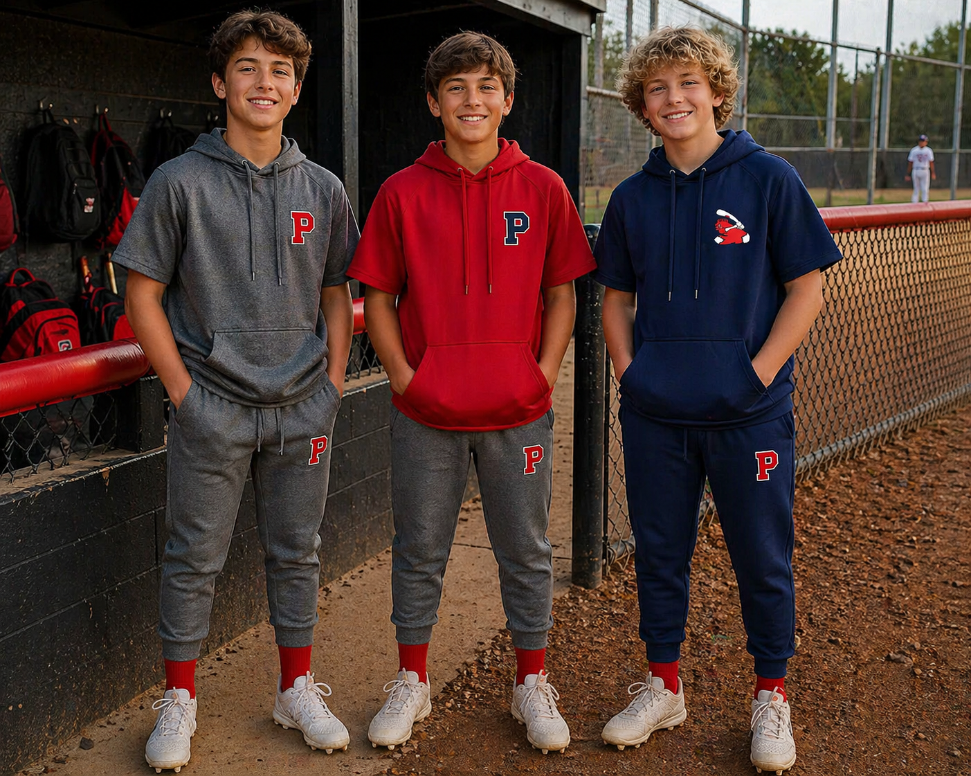 PICKERING RED SOX SOFT KNIT JOGGERS