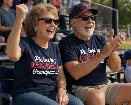 PICKERING BASEBALL GRANDPARENT COTTON/POLY COTTON/POLY TEE