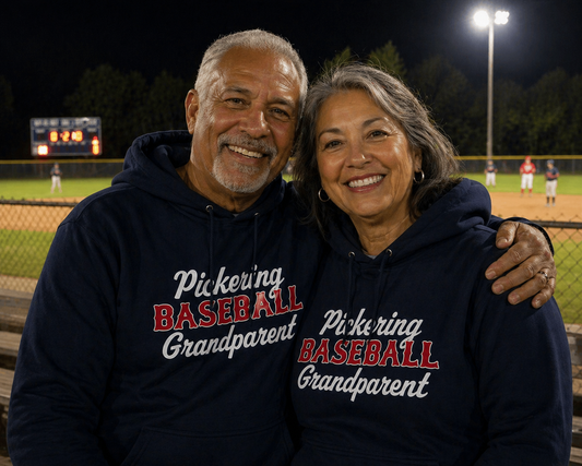 PICKERING BASEBALL GRANDPARENT COTTON/POLY UNISEX HOODIE