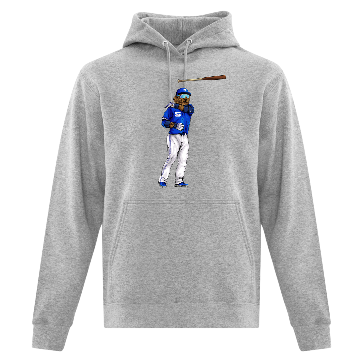Bat Flip Dood Midweight Cotton/Poly Hoodie