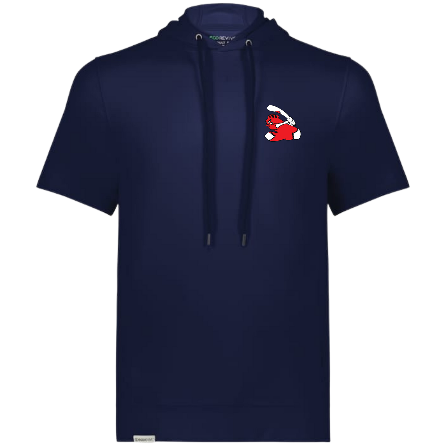 PICKERING P LOGO SOFT KNIT SHORT SLEEVE HOODIE w/ PERSONALIZED NAME AND NUMBER OPTION