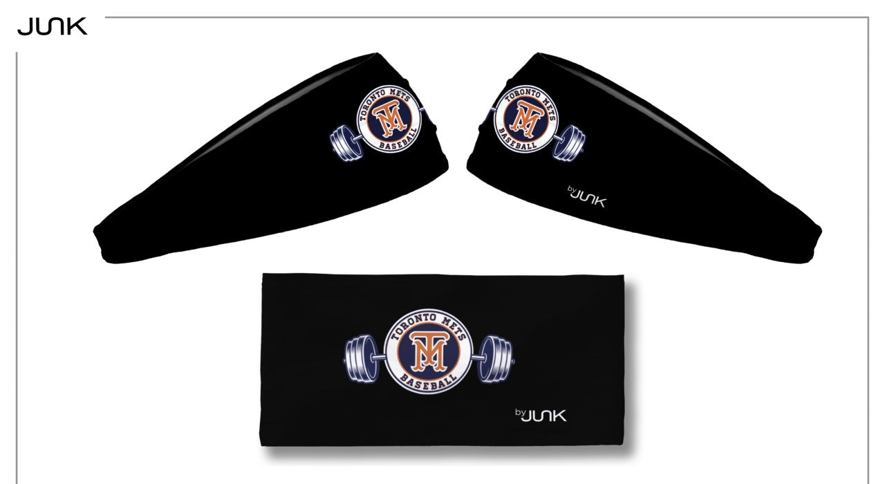 TORONTO METS STRENGTH X JUNK™ Big Bang Lite Headbands - Tactical Black